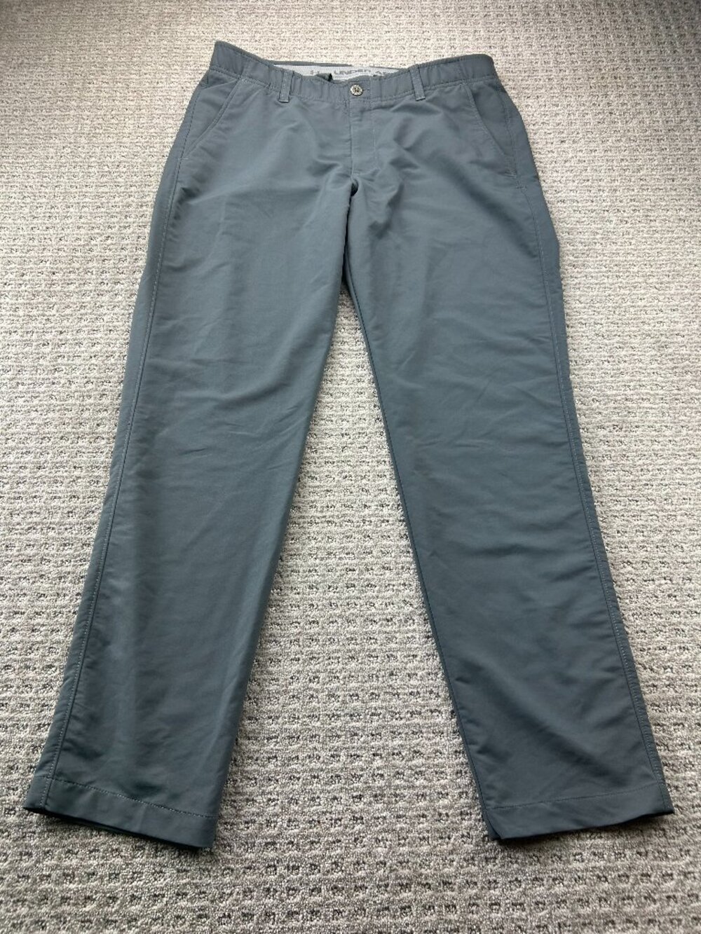 Under ARMOUR Activewear Pants Men 36 / 32 Gray Outdoor Sporty Golf